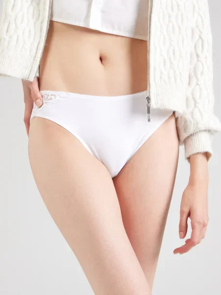 TRIUMPH Slip Amourette Tai' alb