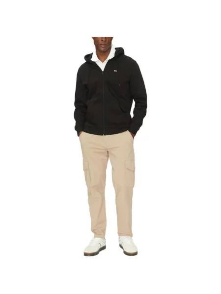 Tommy Jeans Mikina černá