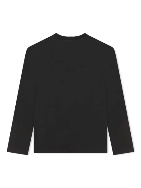 Koszulka dziecięca Lanvin Enfant czarna