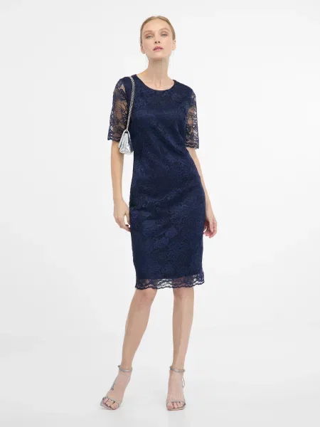 Rochie Orsay stretch albastru