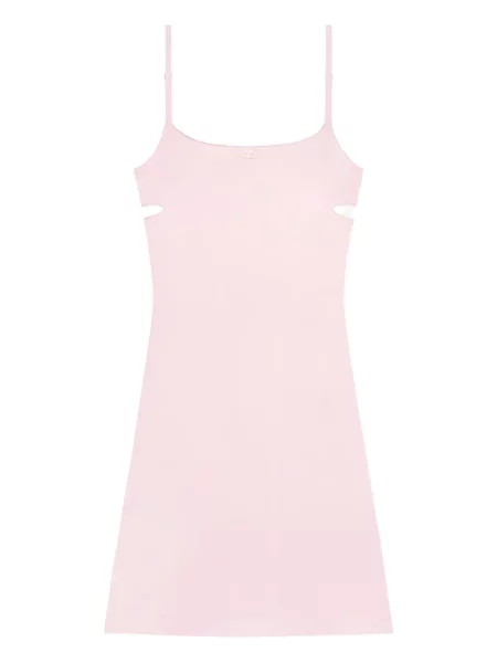 Rochie mini Courreges de costum roz