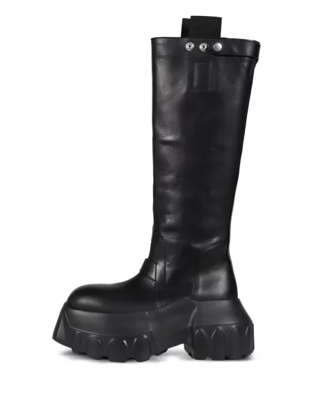 Cizme Rick Owens din piele negru