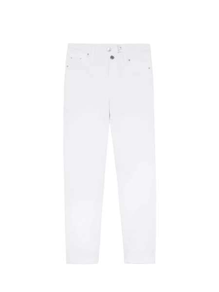 Scalpers Jeans denim alb