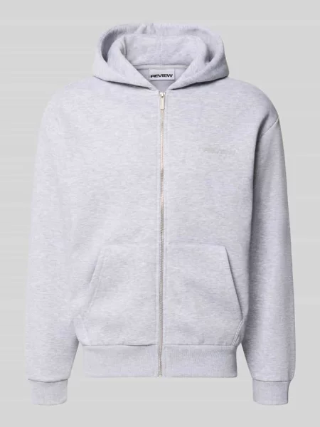 Bluza rozpinana o kroju regular fit z mieszanki bawełny Review