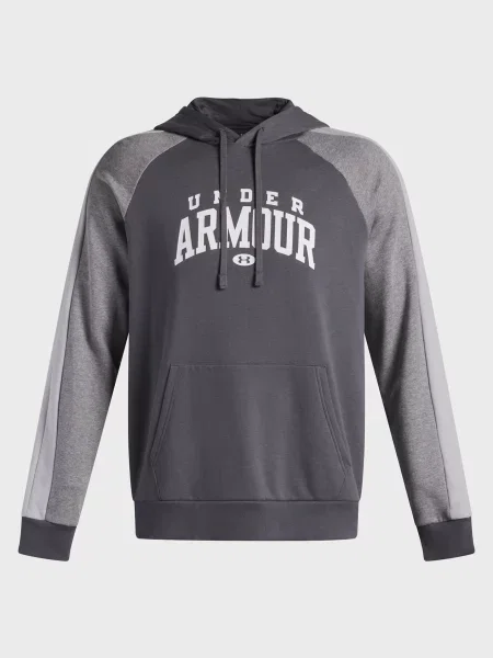 Спортивная кофта Under Armour с капюшоном серая