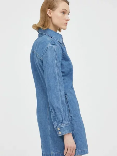 LEVI'S Rochie tip bluză denim albastru