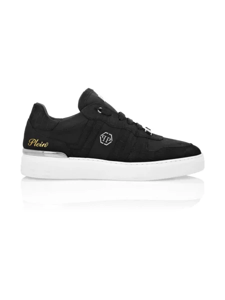 Sneakersy Philipp Plein skórzane czarne