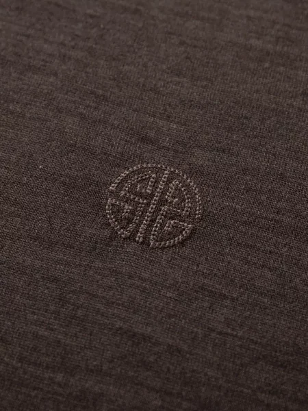 Lung tricou Shanghai Tang maro