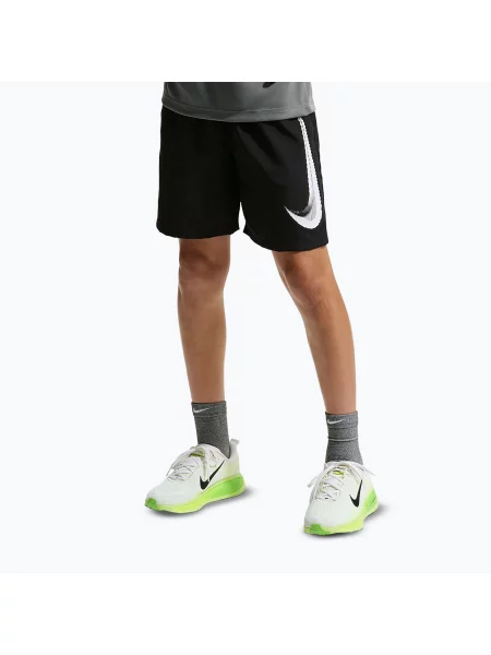 Gyerek rövidnadrág Nike Multi Refresh black. Méret: fekete