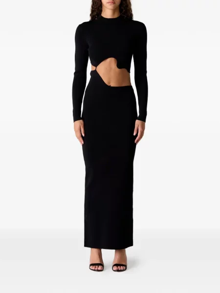 Rochie maxi Christopher Esber negru