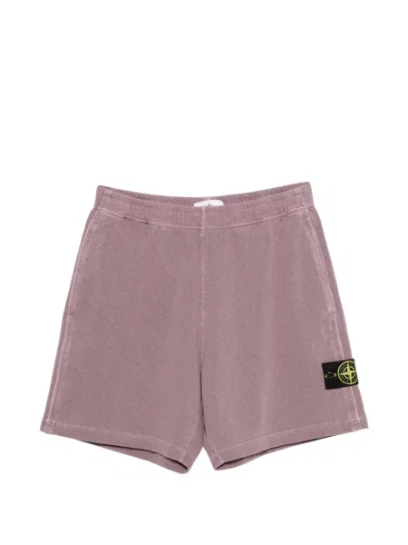 Шорти Stone Island камъни розово