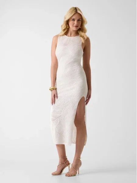 Guess Vsakodnevna obleka bela