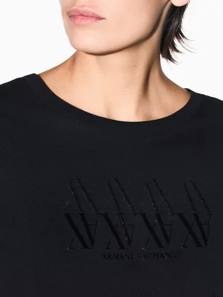 Футболка Armani Exchange чорна