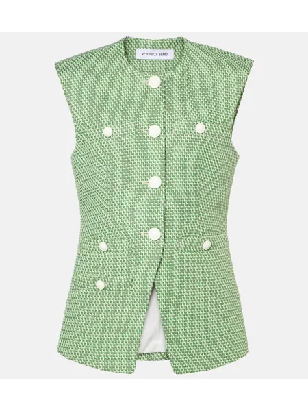 Vestă Veronica Beard verde