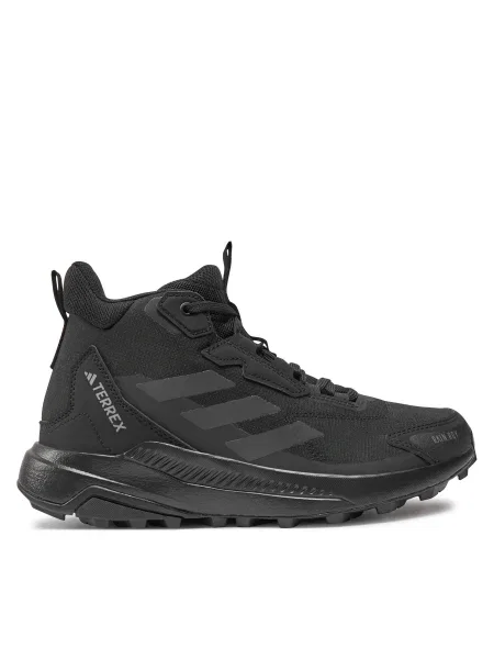 Полуотворени обувки Adidas за туризъм черно