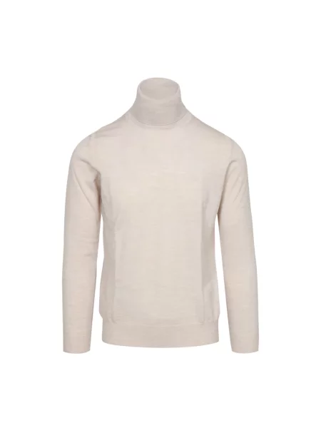 Golf golf Paolo Pecora wełniany beżowy