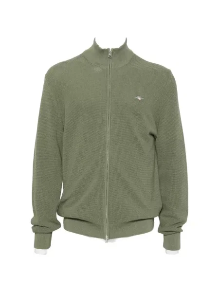 Cardigan Gant tricotate verde