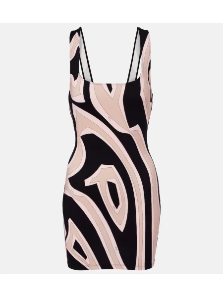 Rochie Pucci din jerseu roz