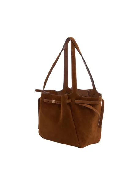 Shopperka Tory Burch brązowa