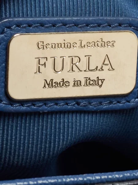 Top Furla niebieski