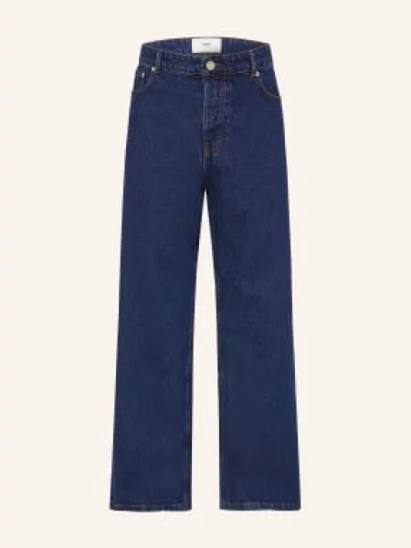 Ami Paris Džíny Relaxed Fit indigo
