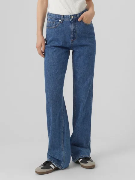 VERO MODA Džínsy VMTESSA denim modrá