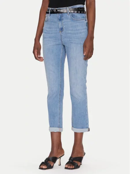 Liu Jo Jeansy Straight Fit niebieski
