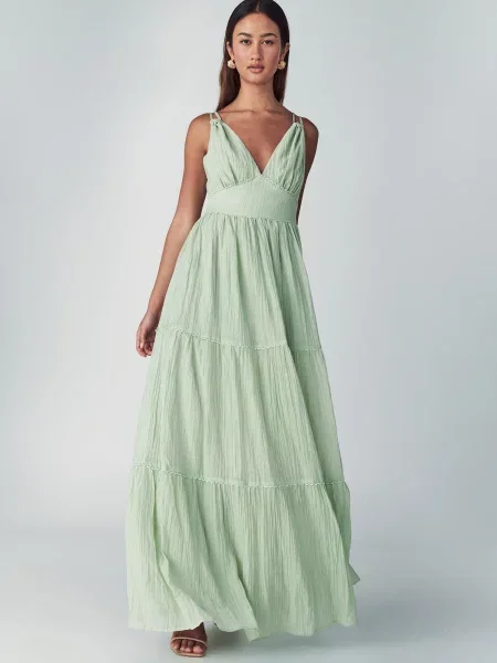 Willa Večernja haljina svijetlozelena