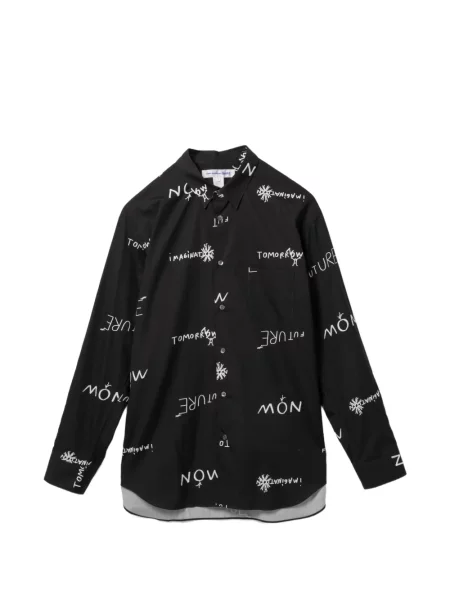 Cămașă Comme Des Garçons Shirt cu imagine negru