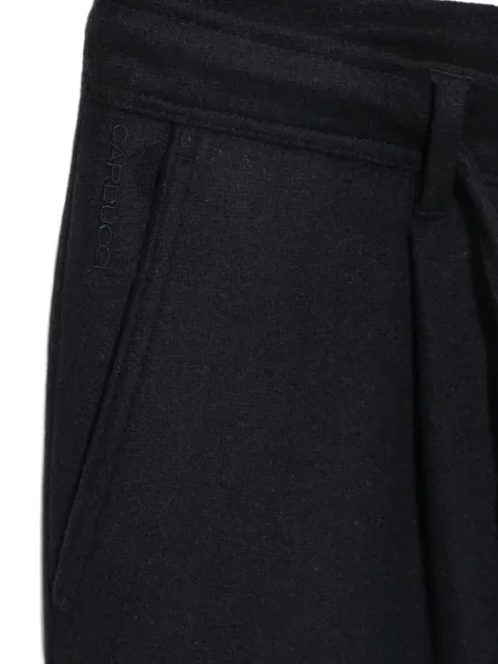 Pantaloni Carducci de lână cu cordon albastru