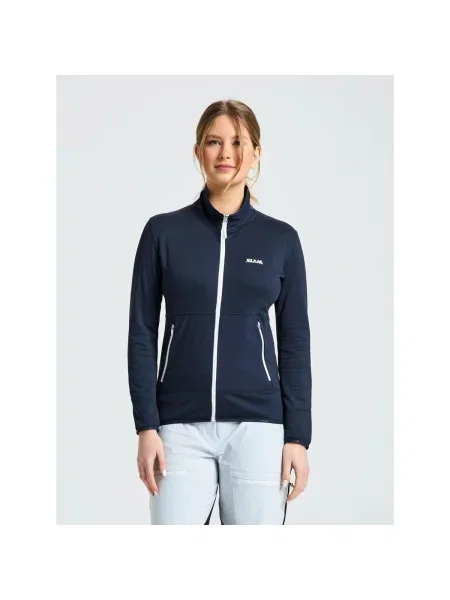 Hanorac din fleece Slam din fleece albastru