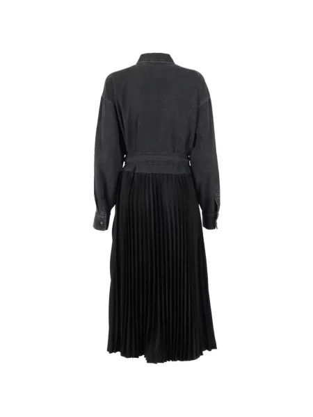 Voiaj rochie Weekend Max Mara plisată de costum negru