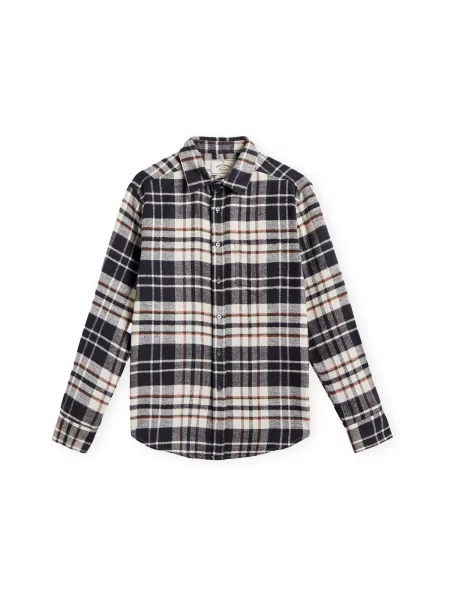 Cămașă Portuguese Flannel de flanelă albastru