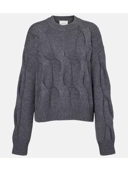 Džemper Lisa Yang od kašmira siva