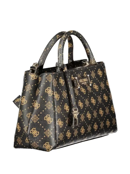 Geantă shopper Guess cu imagine maro