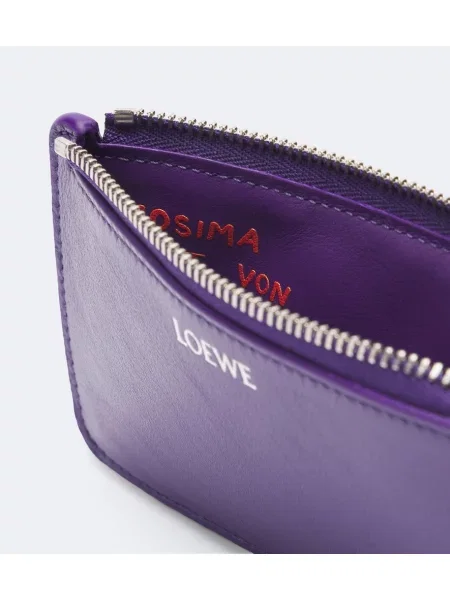 Portofel Loewe din piele violet