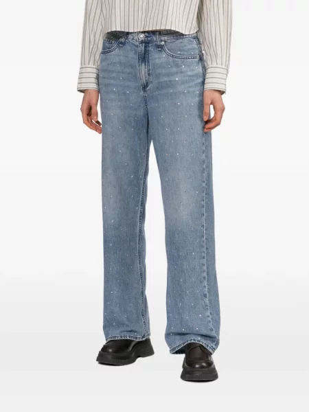 Blugi Rag & Bone albastru