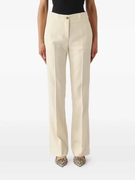 Pantaloni Pinko alb