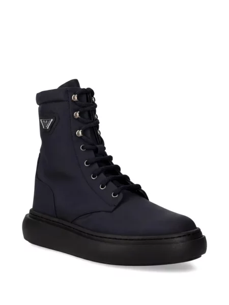 Buty do kostki dziecięce Emporio Armani niebieskie