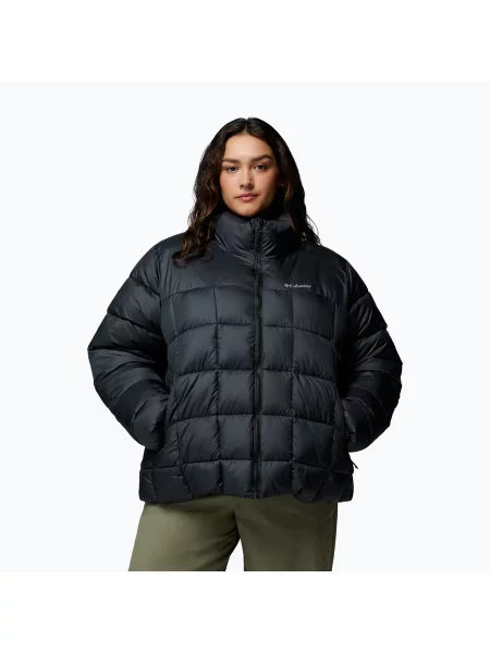 Geacă izolată pentru femei Columbia Puffect III Full Zip black negru