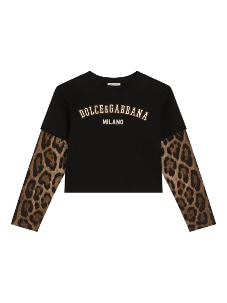 Koszulka dziecięca Dolce And Gabbana czarna