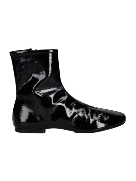 Souliers Martinez botki skórzane MOLLI czarne