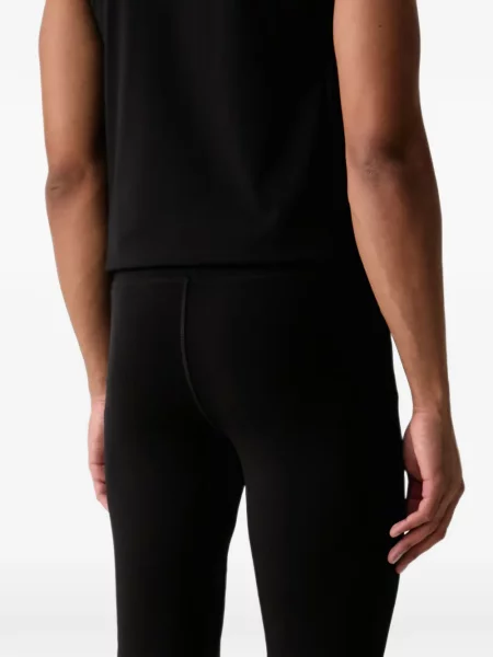 Kolarki Ea7 Emporio Armani z nadrukiem kolarskie czarne