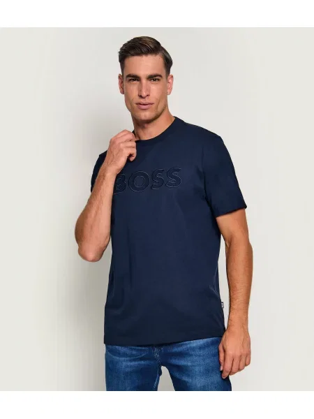 BOSS BLACK Tricou C-Thompson 85 negru
