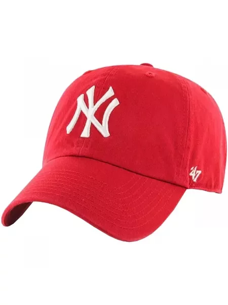 Kšiltovka 47 Brand MLB New York Yankees CLEAN UP red červená