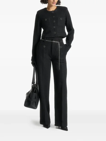 Geacă Manière De Voir din tweed negru
