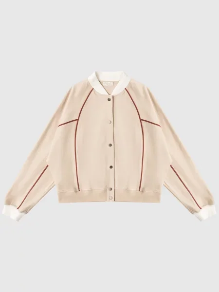 Детская куртка Brunello Cucinelli бежевая