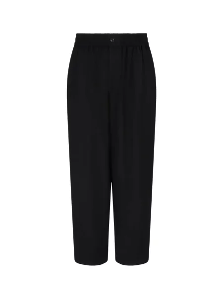 Pantaloni Giorgio Armani plisate negru
