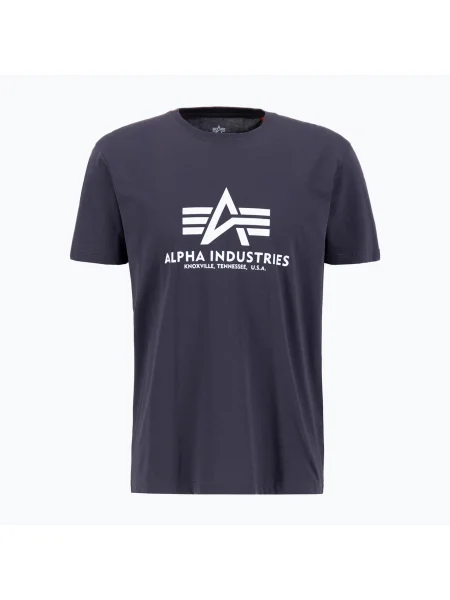 Alpha Industries férfi Basic vasaló póló Basic szürke