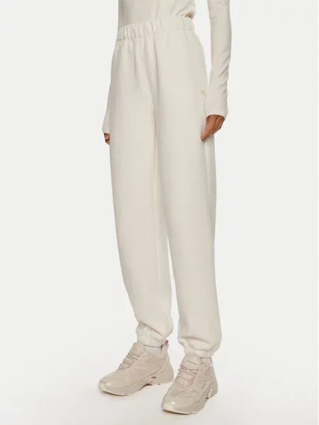 Spodnji del trenirke Calvin Klein Jeans bela
